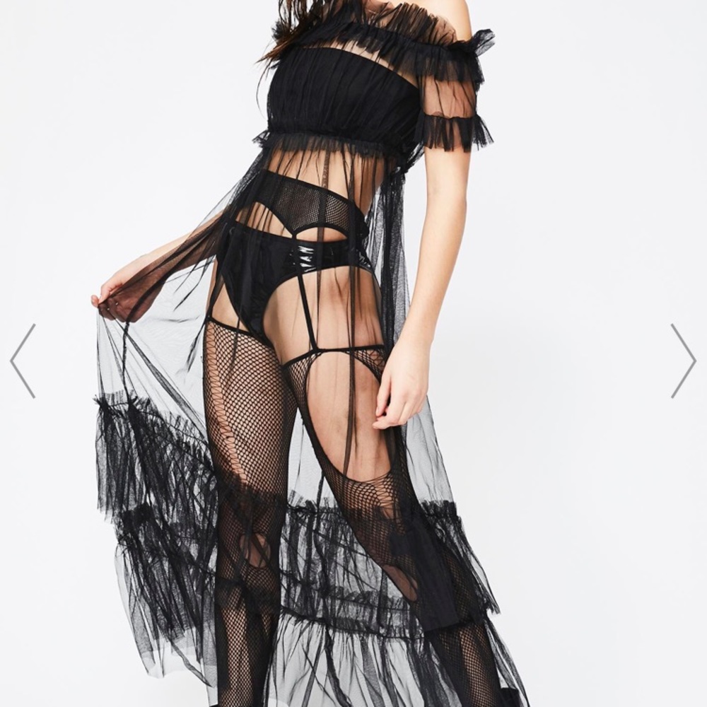 Midnight Dazed Tulle Dress